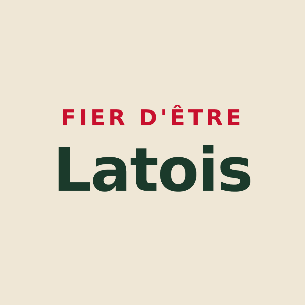 Tote bag « Fier d'être Latois » — design pour Latoue