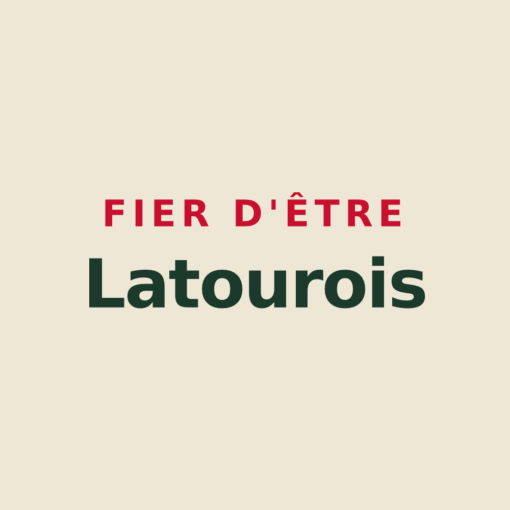 Tote bag « Fier d'être Latourois » — design pour Latour