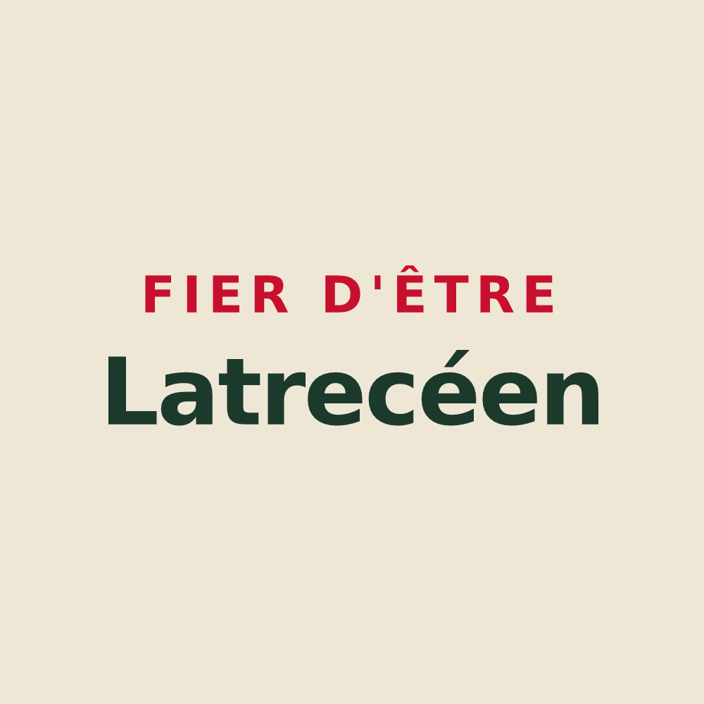 Tote bag « Fier d'être Latrecéen » — design pour Latrecey-Ormoy-sur-Aube