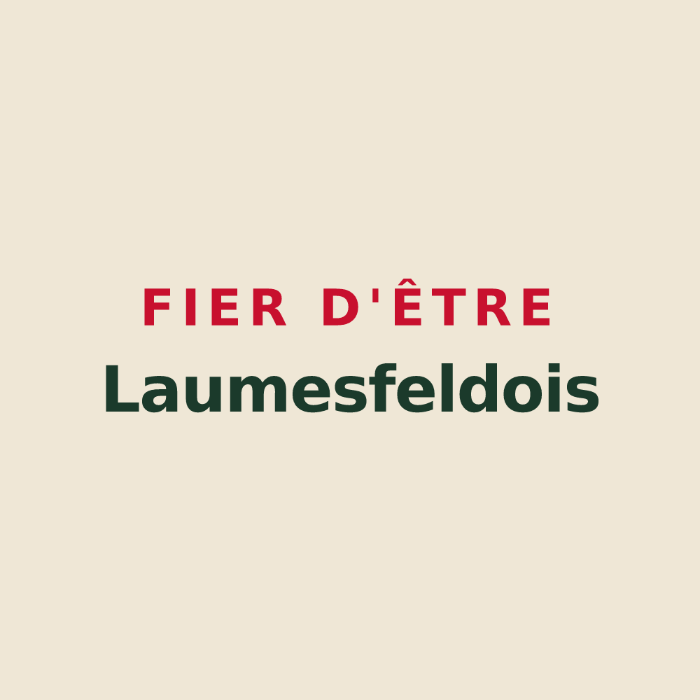 Tote bag « Fier d'être Laumesfeldois » — design pour Laumesfeld