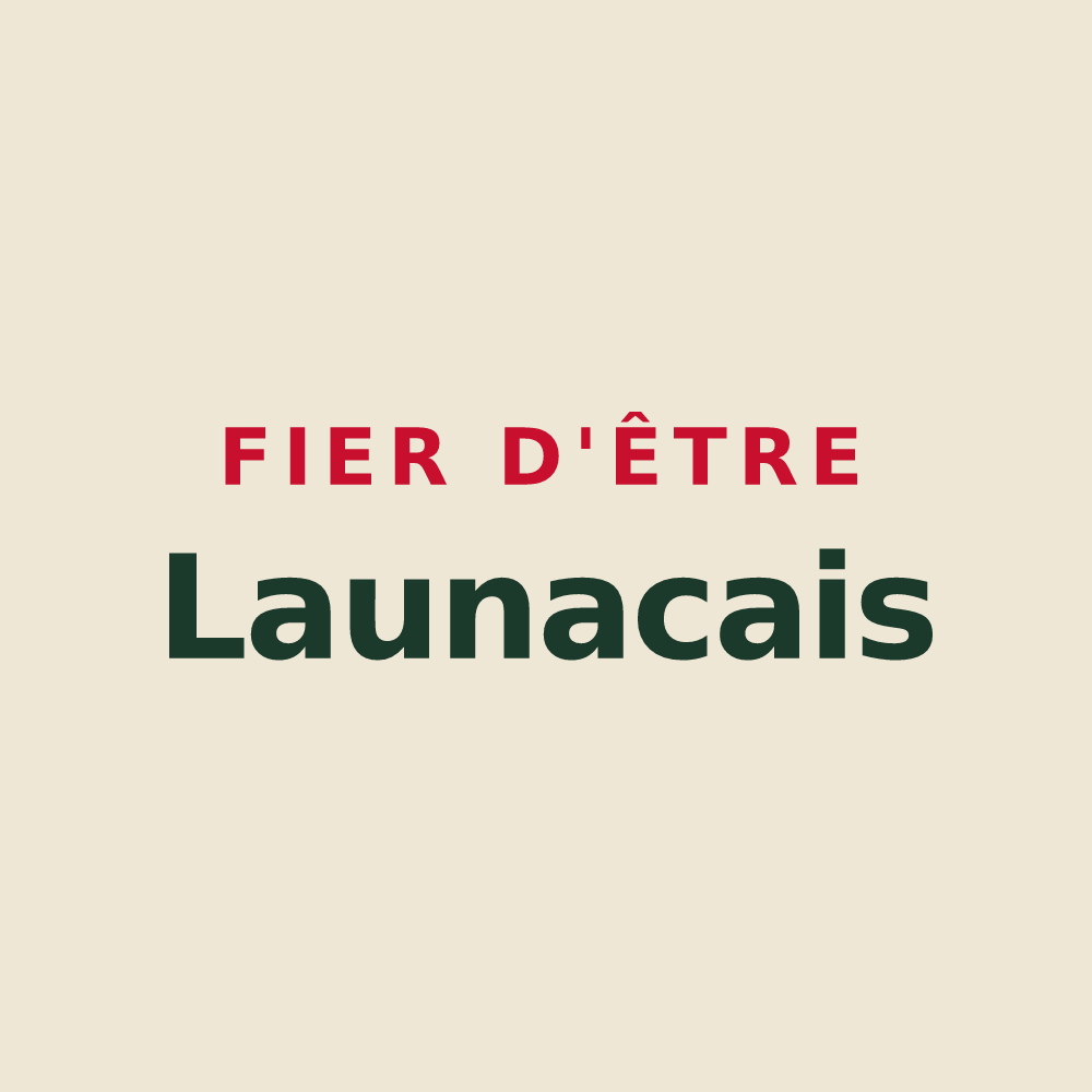 Tote bag « Fier d'être Launacais » — design pour Launac