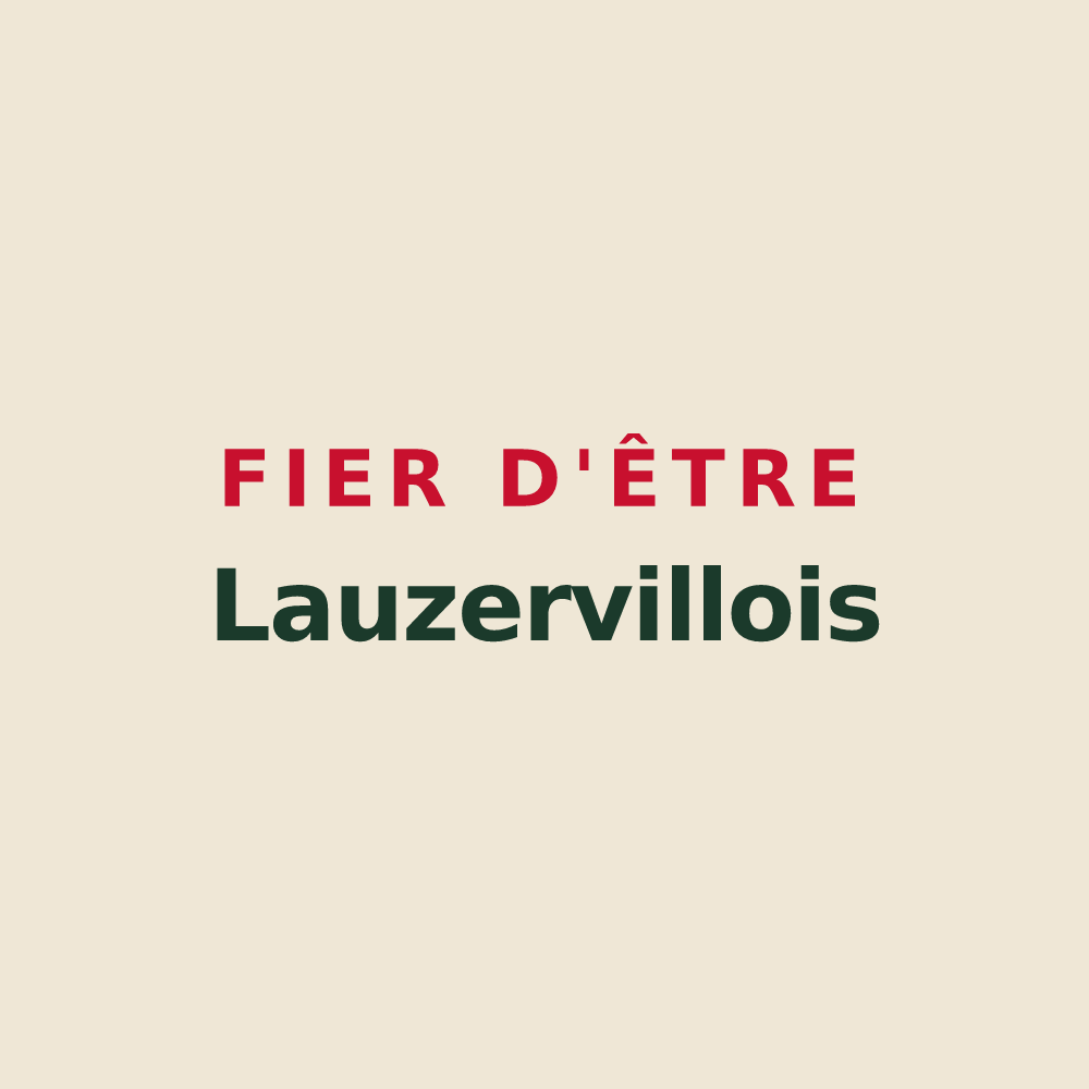 Tote bag « Fier d'être Lauzervillois » — design pour Lauzerville