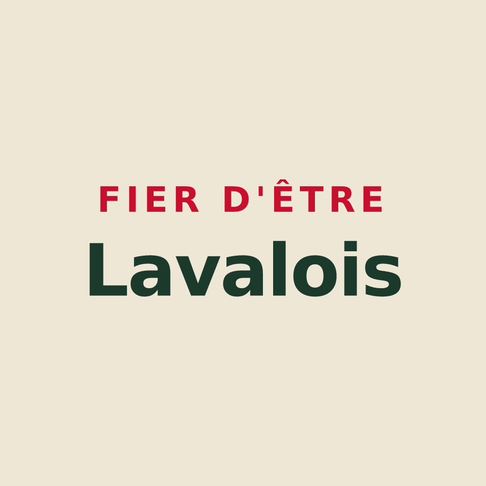 Tote bag « Fier d'être Lavalois » — design pour Laval-en-Laonnois