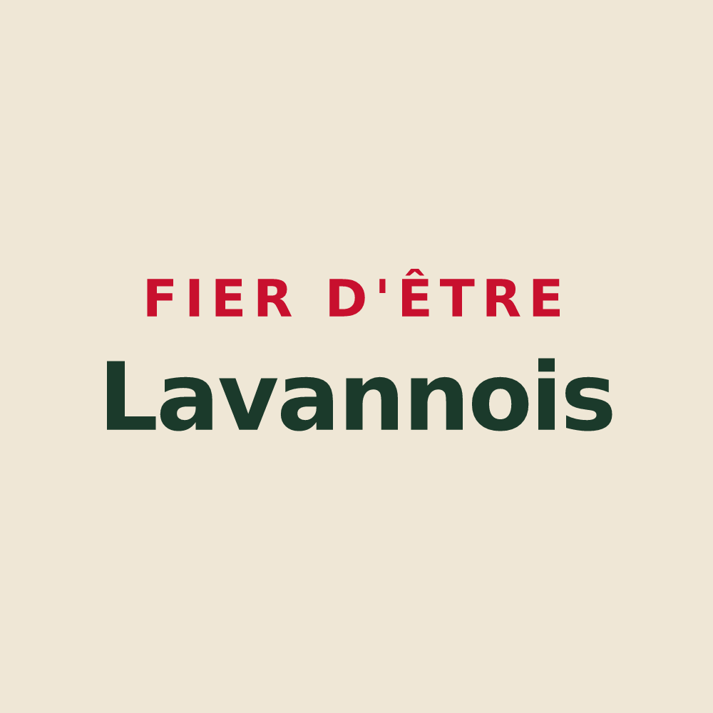 Tote bag « Fier d'être Lavannois » — design pour Lavannes
