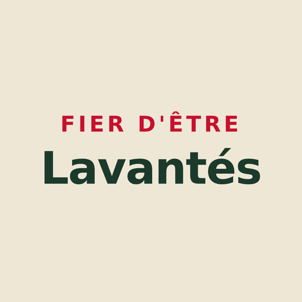 Tote bag « Fier d'être Lavantés » — design pour Lavans-lès-Dole