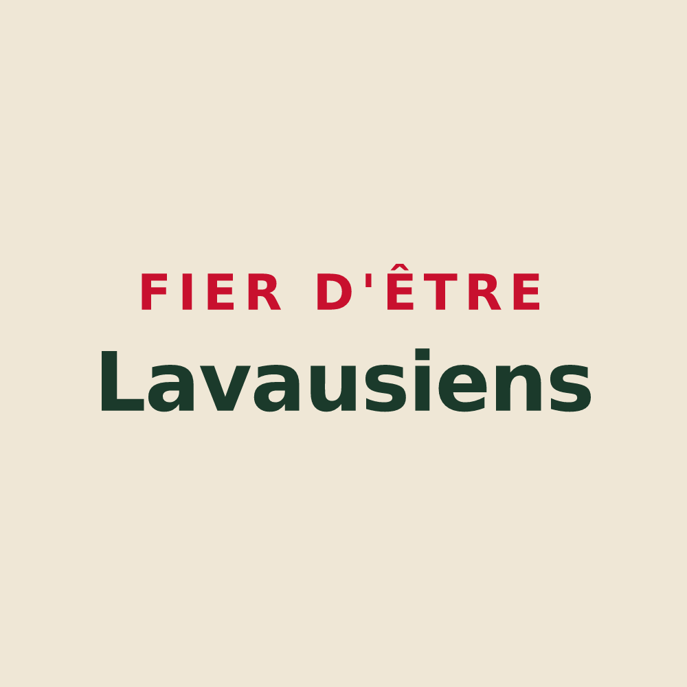 Tote bag « Fier d'être Lavausiens » — design pour Lavau-sur-Loire