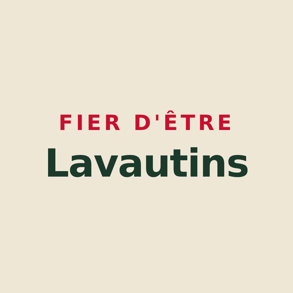 Tote bag « Fier d'être Lavautins » — design pour Lavau