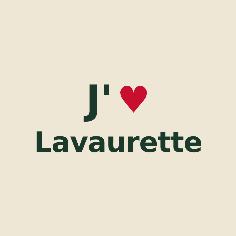 Tote bag personnalisé Lavaurette — design J'aime Lavaurette