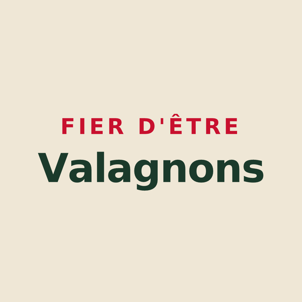 Tote bag « Fier d'être Valagnons » — design pour Laveissière