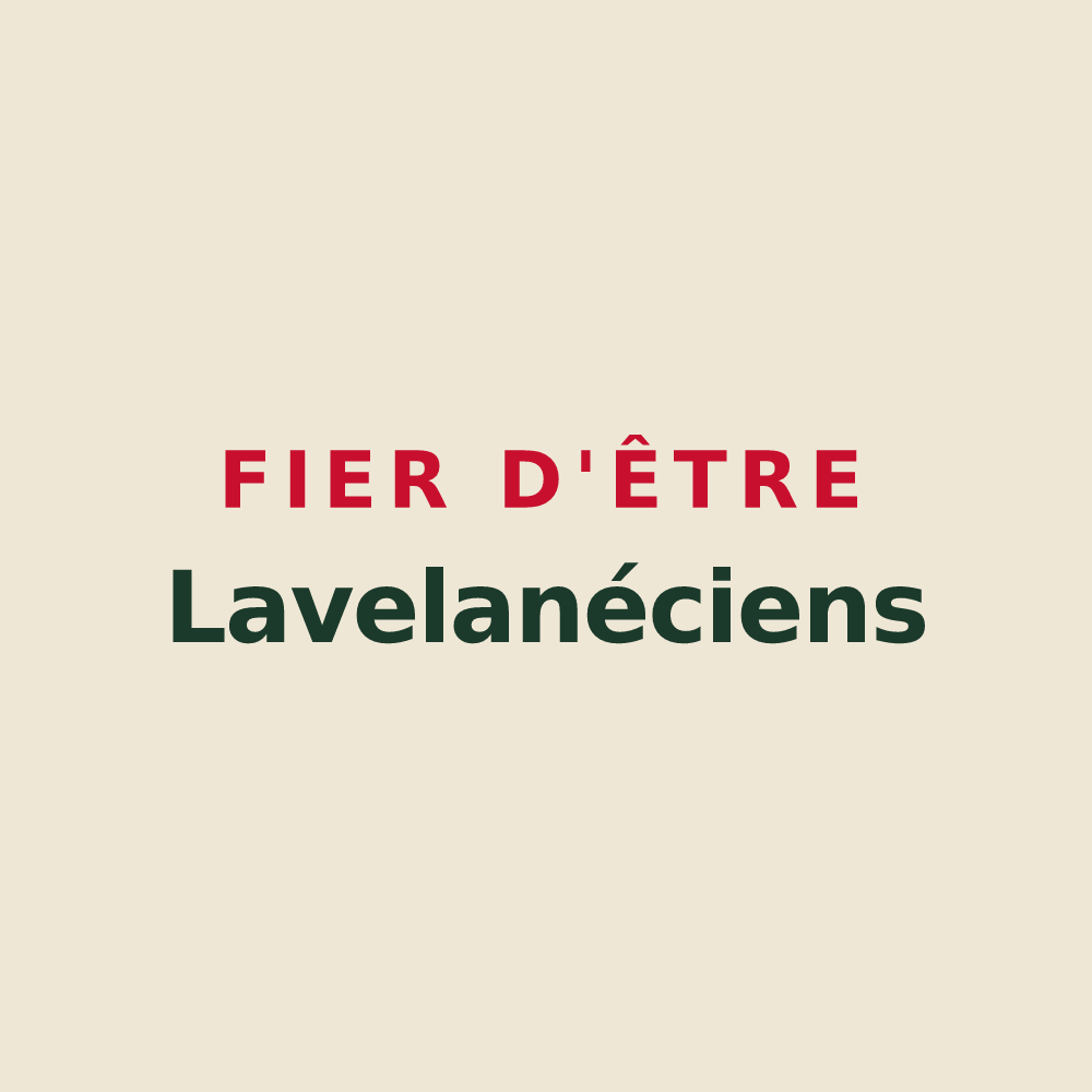 Tote bag « Fier d'être Lavelanéciens » — design pour Lavelanet-de-Comminges