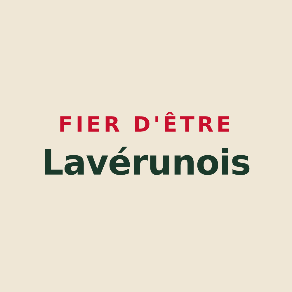 Tote bag « Fier d'être Lavérunois » — design pour Lavérune