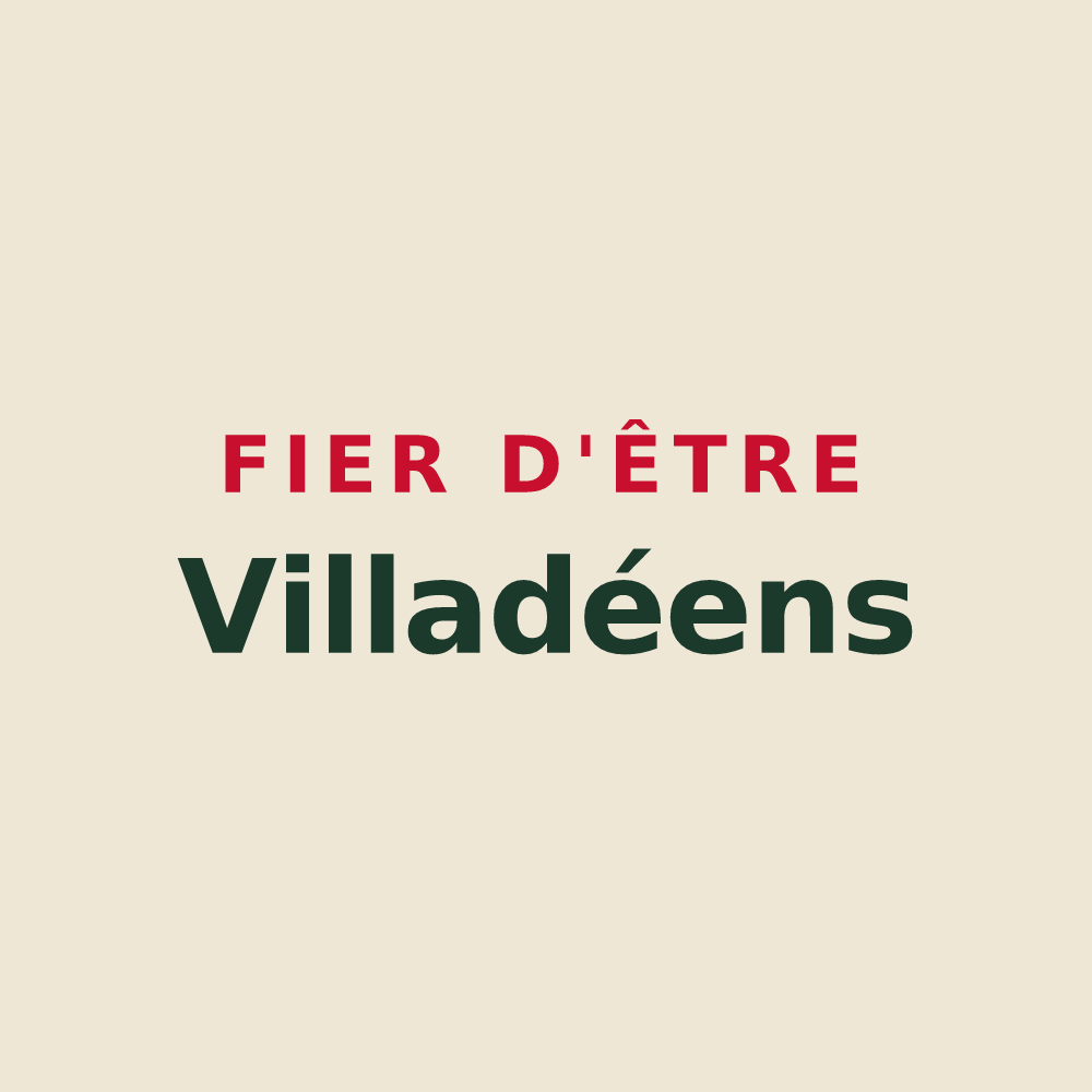 Tote bag « Fier d'être Villadéens » — design pour Lavilledieu