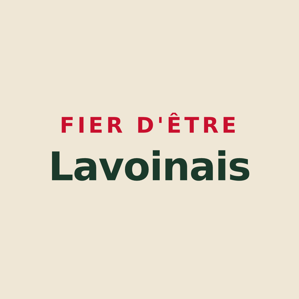 Tote bag « Fier d'être Lavoinais » — design pour Lavoine