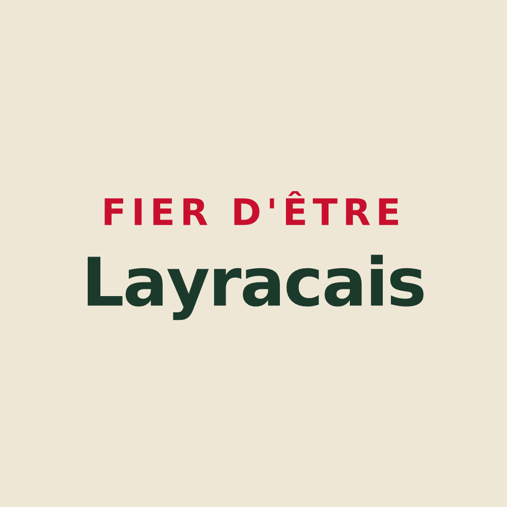 Tote bag « Fier d'être Layracais » — design pour Layrac