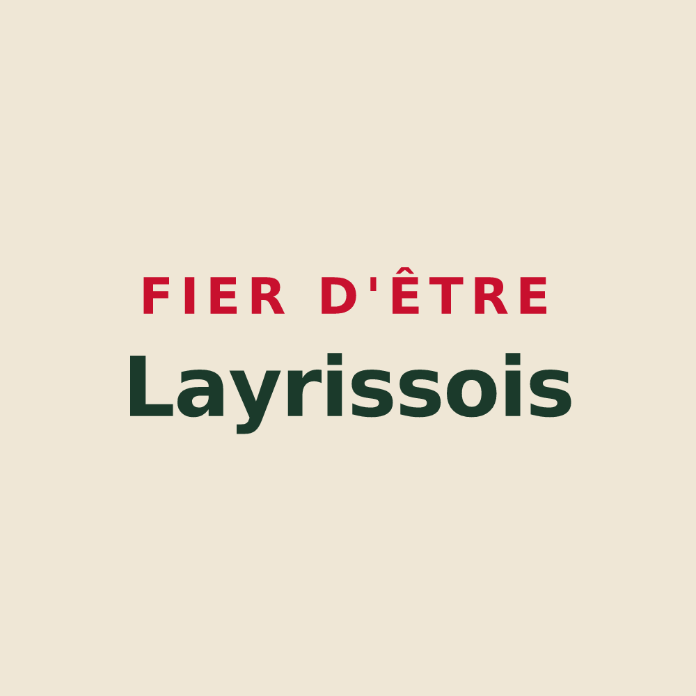 Tote bag « Fier d'être Layrissois » — design pour Layrisse