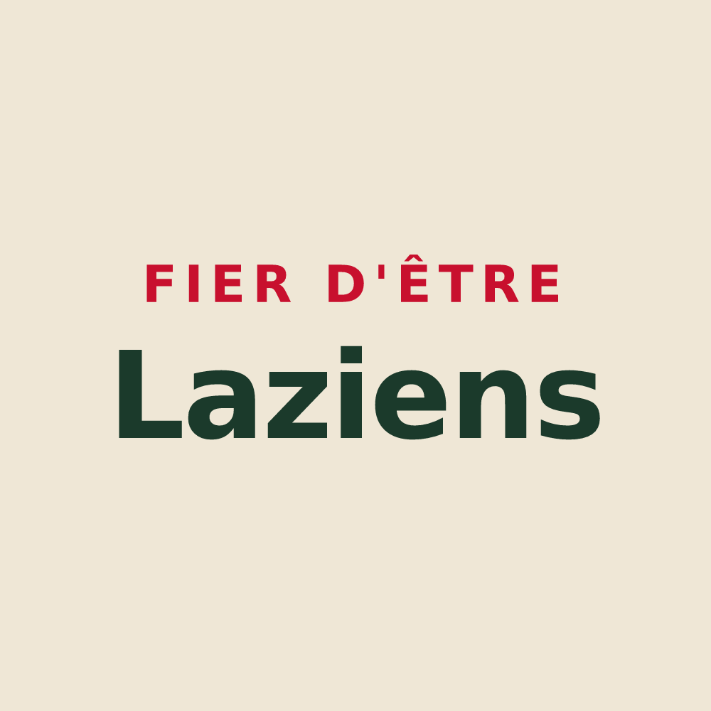 Tote bag « Fier d'être Laziens » — design pour Laz