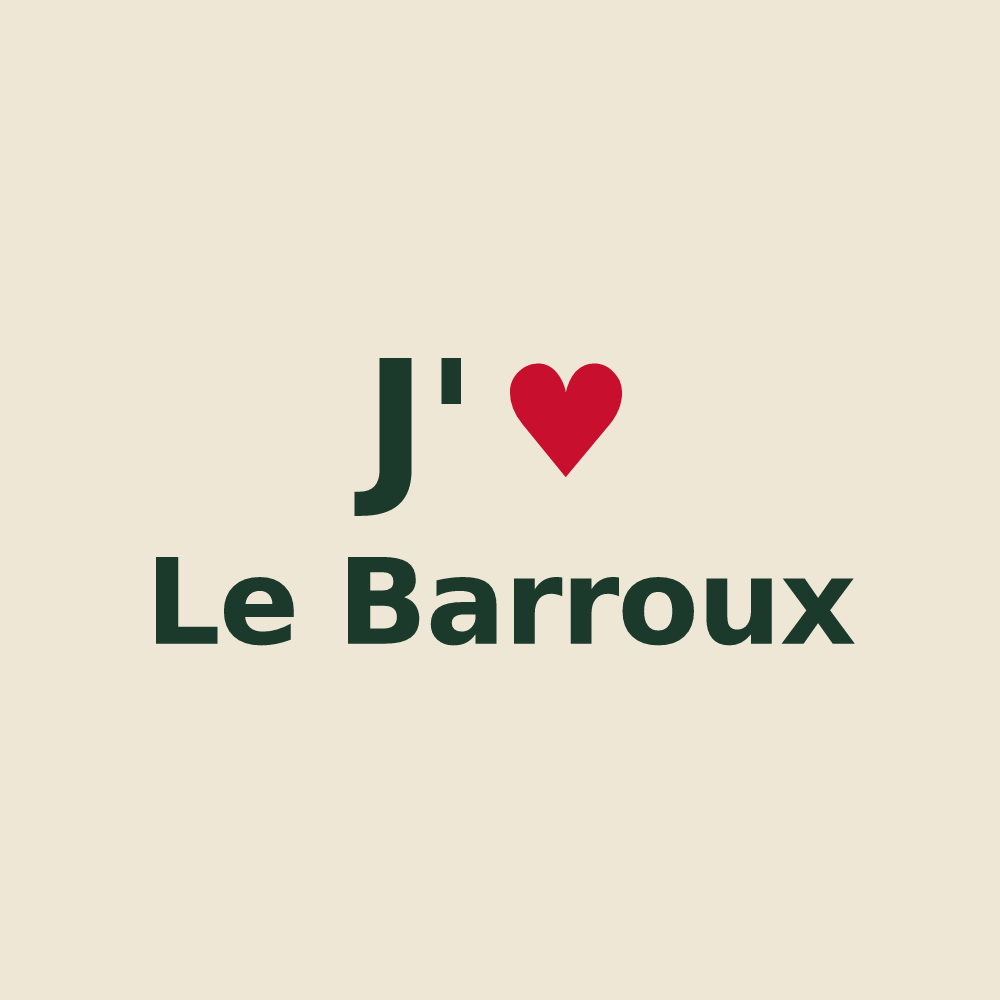 Tote bag personnalisé Le Barroux — design J'aime Le Barroux