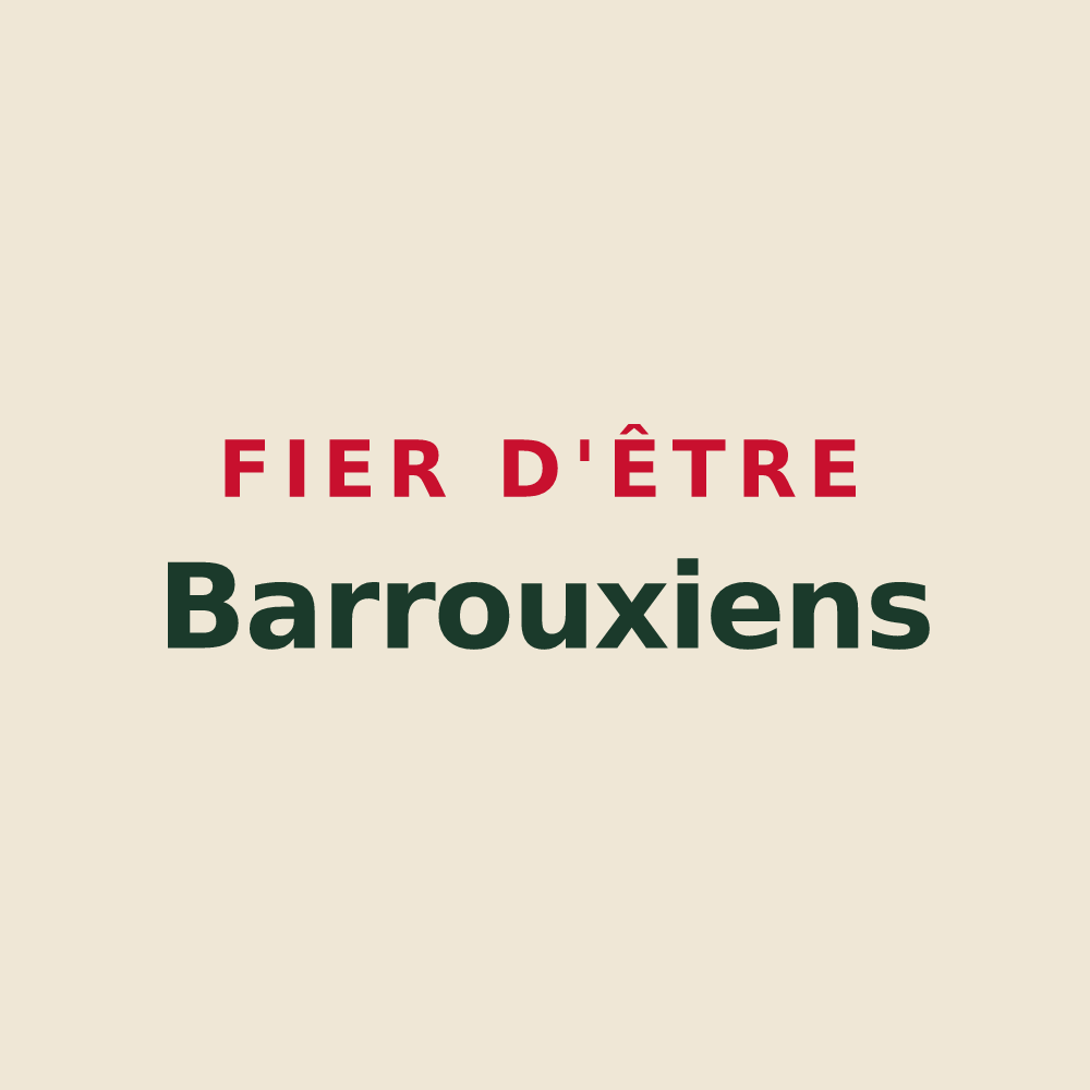 Tote bag « Fier d'être Barrouxiens » — design pour Le Barroux