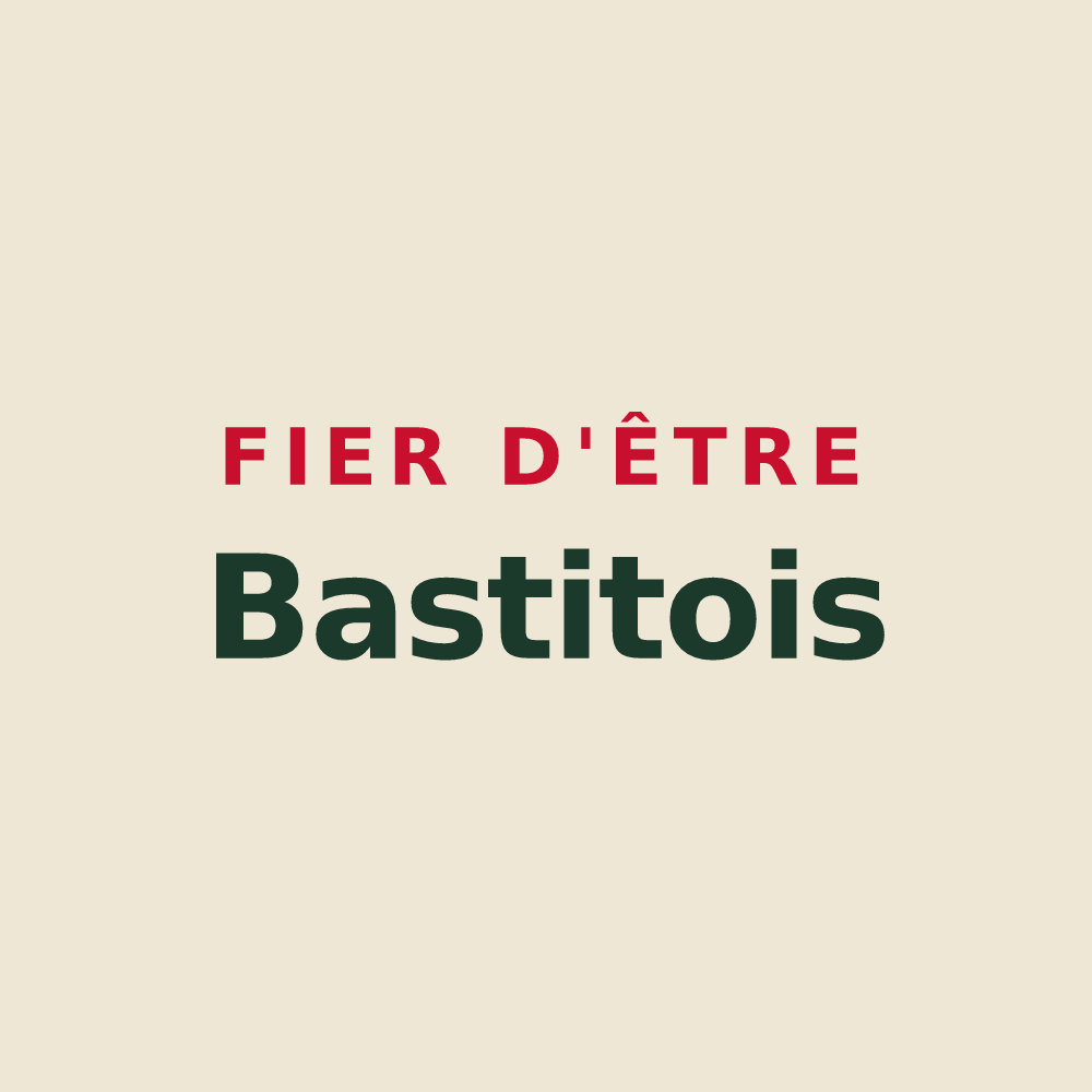 Tote bag « Fier d'être Bastitois » — design pour Le Bastit