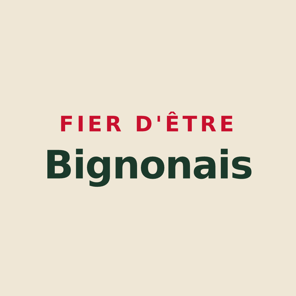 Tote bag « Fier d'être Bignonais » — design pour Le Bignon-Mirabeau