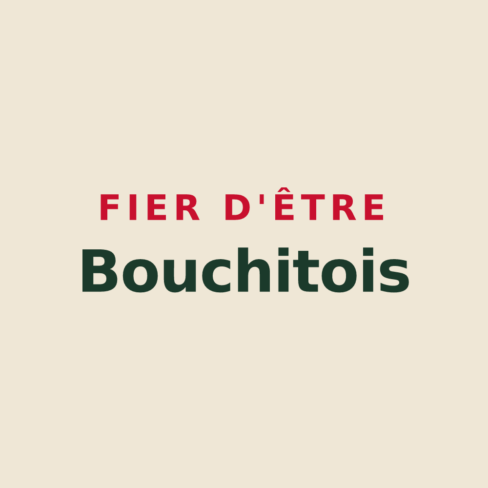 Tote bag « Fier d'être Bouchitois » — design pour Le Bouchet-Saint-Nicolas