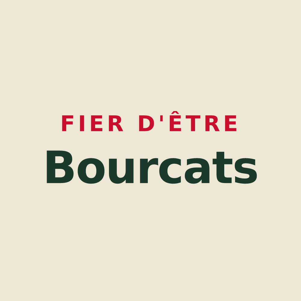 Tote bag « Fier d'être Bourcats » — design pour Le Bourg-d'Oisans