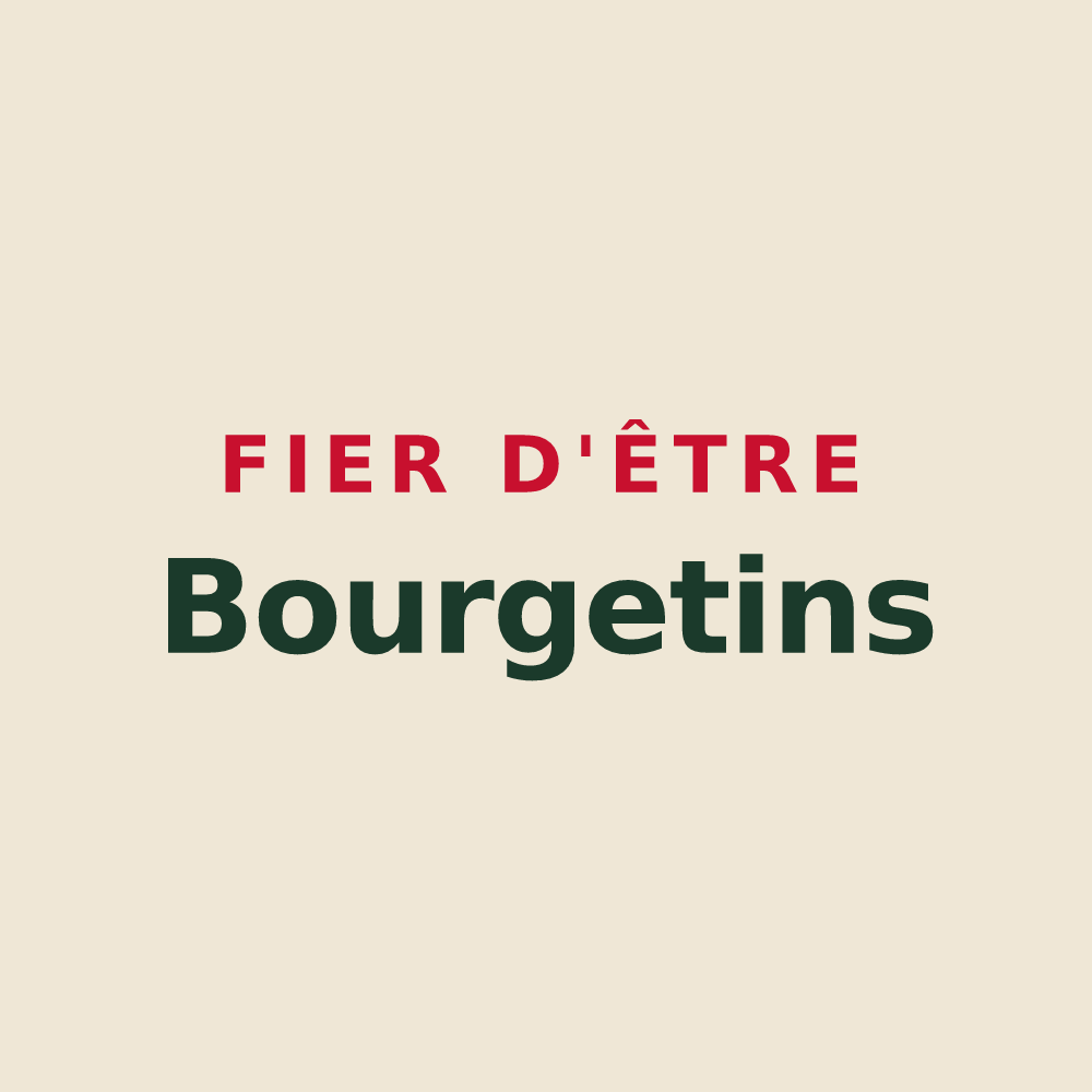 Tote bag « Fier d'être Bourgetins » — design pour Le Bourget