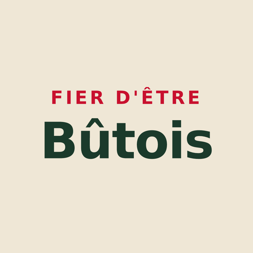 Tote bag « Fier d'être Bûtois » — design pour Le Bû-sur-Rouvres