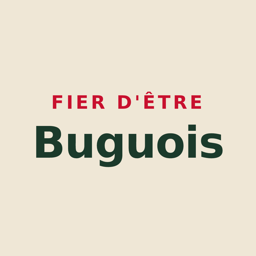 Tote bag « Fier d'être Buguois » — design pour Le Bugue