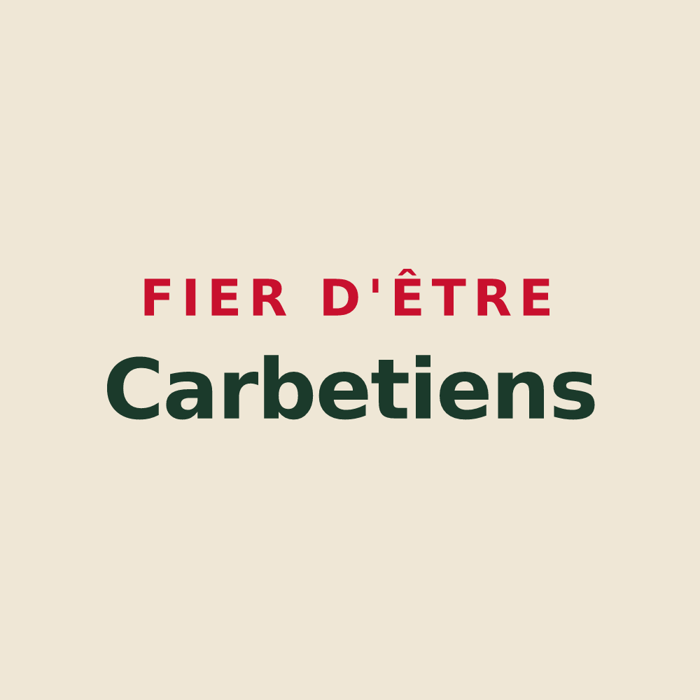 Tote bag « Fier d'être Carbetiens » — design pour Le Carbet