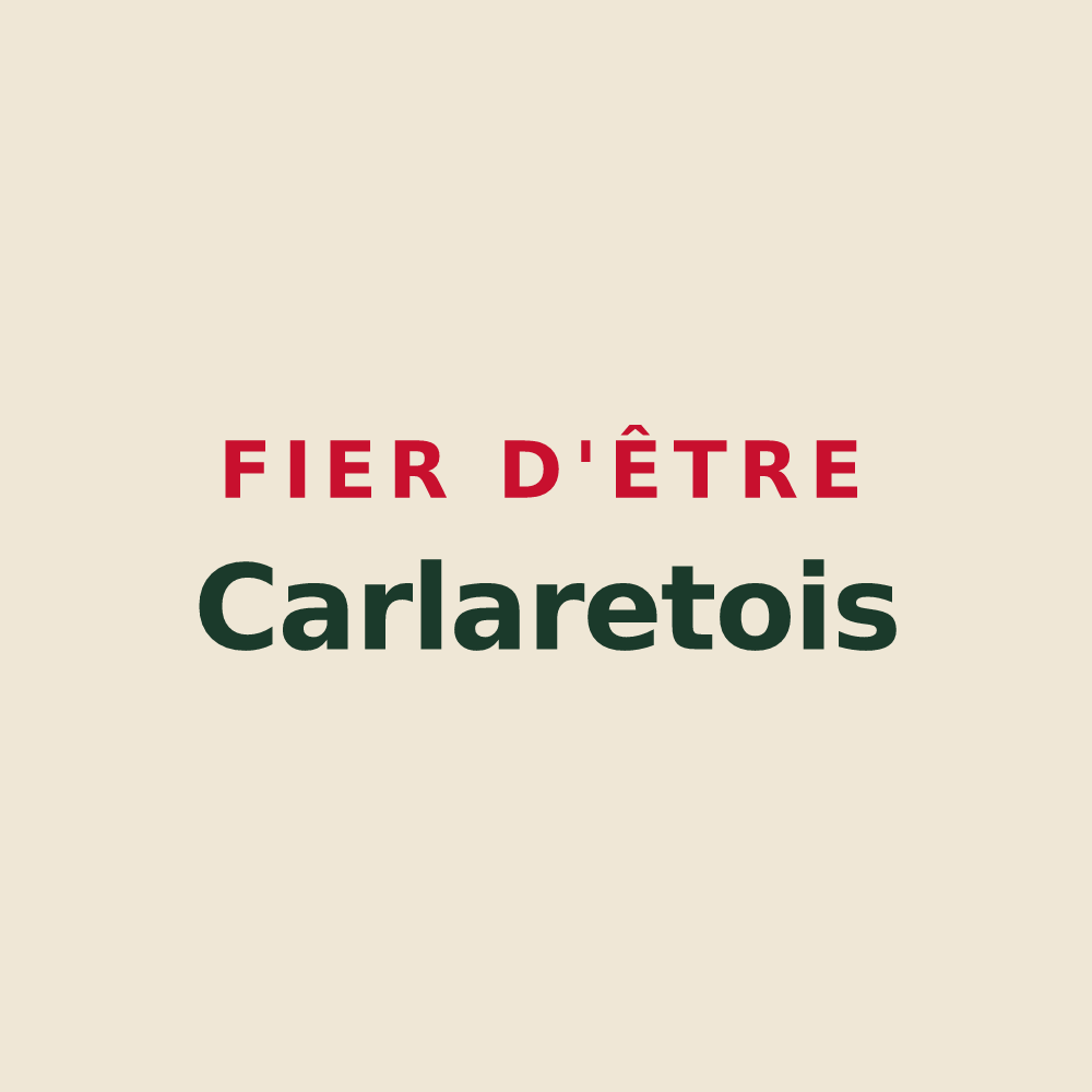 Tote bag « Fier d'être Carlaretois » — design pour Le Carlaret