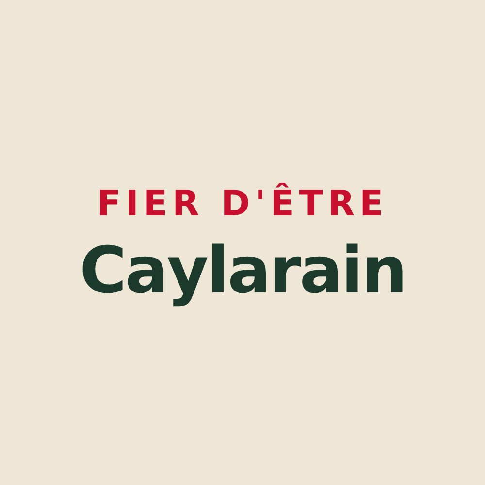 Tote bag « Fier d'être Caylarain » — design pour Le Caylar