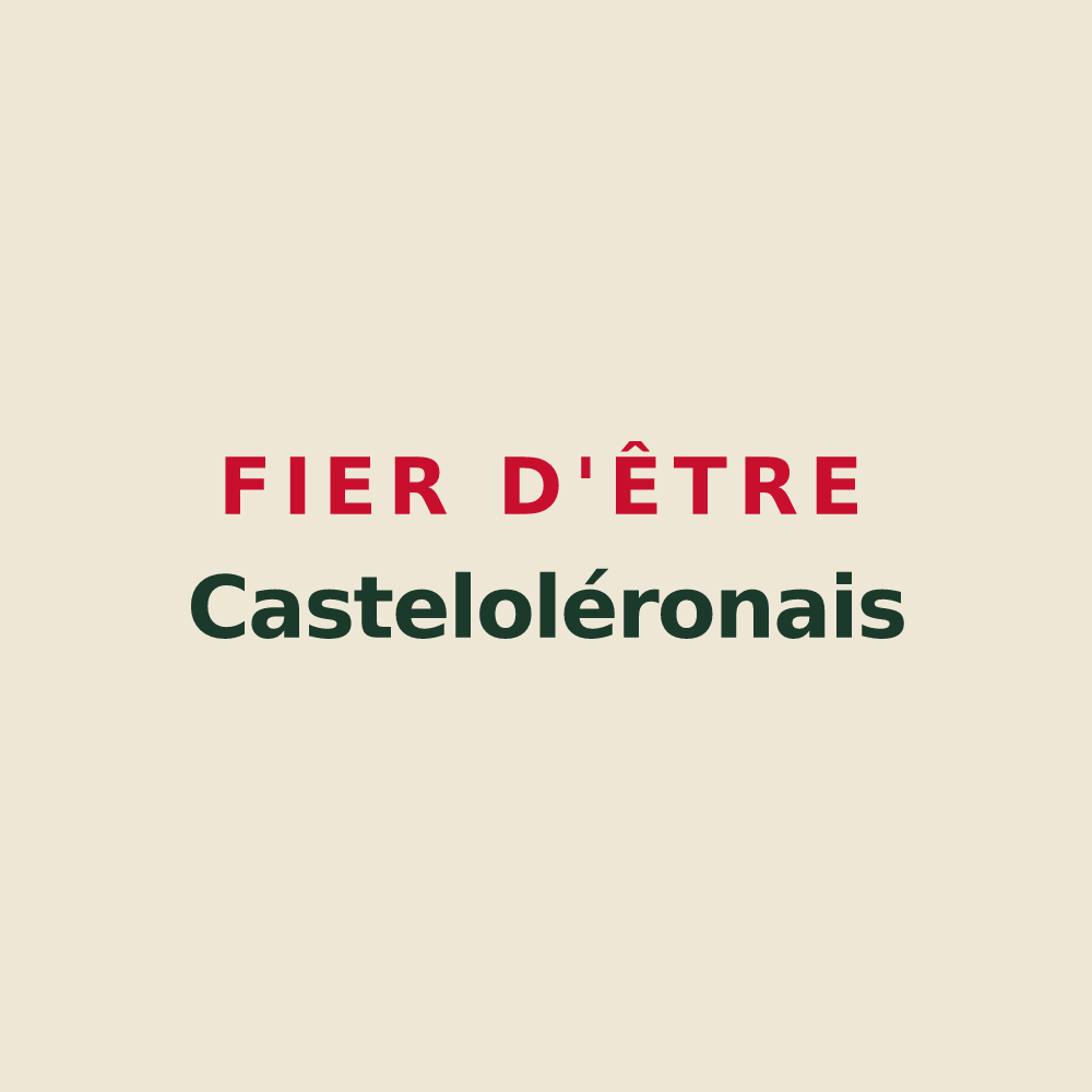 Tote bag « Fier d'être Casteloléronais » — design pour Le Château-d'Oléron