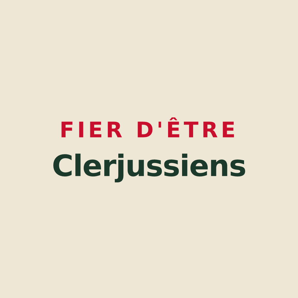 Tote bag « Fier d'être Clerjussiens » — design pour Le Clerjus