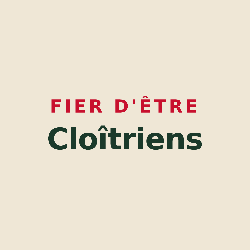 Tote bag « Fier d'être Cloîtriens » — design pour Le Cloître-Saint-Thégonnec