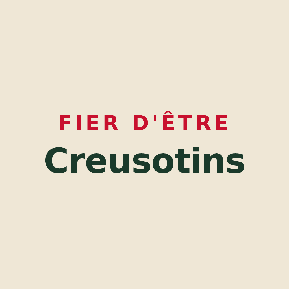 Tote bag « Fier d'être Creusotins » — design pour Le Creusot