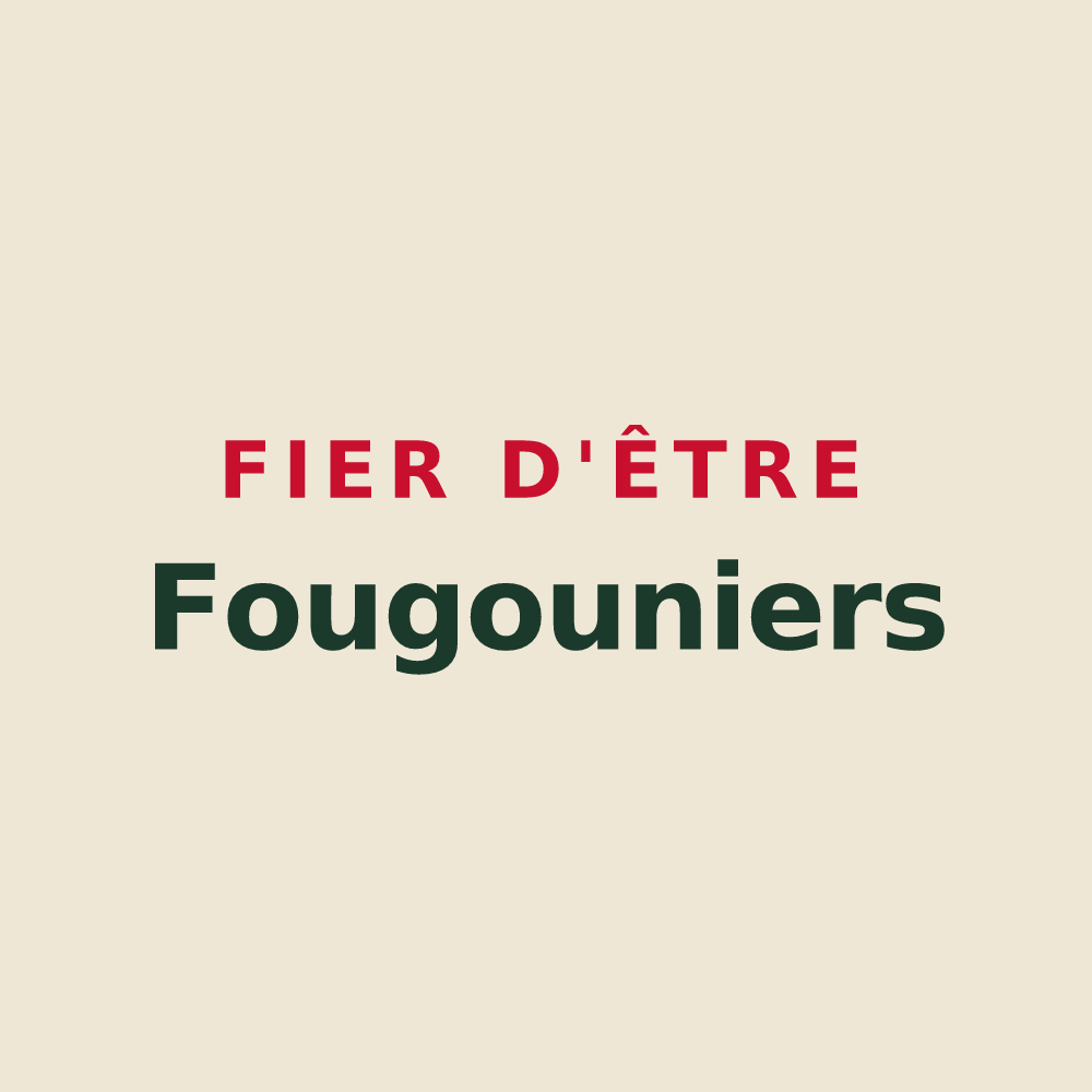 Tote bag « Fier d'être Fougouniers » — design pour Le Falgoux