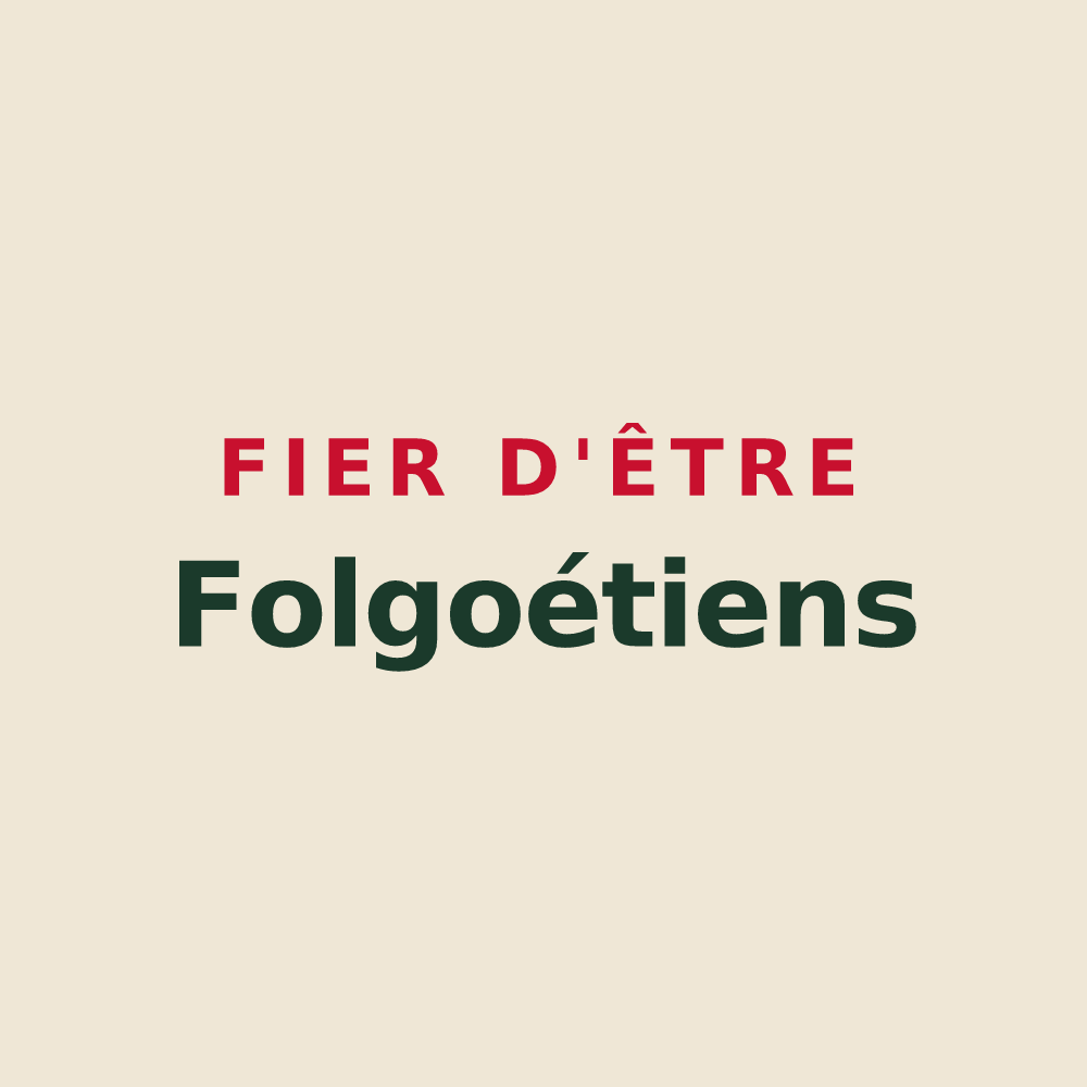 Tote bag « Fier d'être Folgoétiens » — design pour Le Folgoët