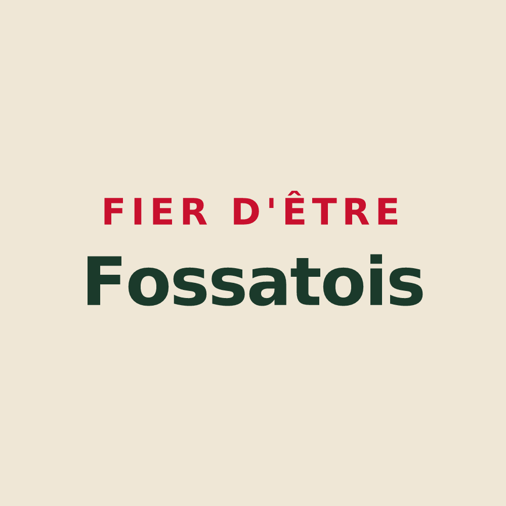 Tote bag « Fier d'être Fossatois » — design pour Le Fossat