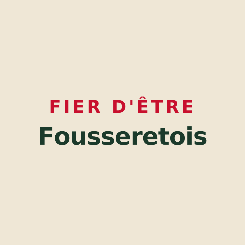 Tote bag « Fier d'être Fousseretois » — design pour Le Fousseret