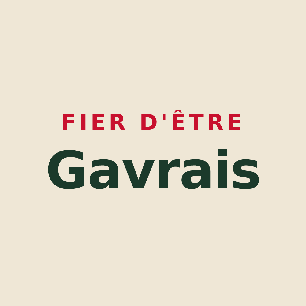 Tote bag « Fier d'être Gavrais » — design pour Le Gâvre