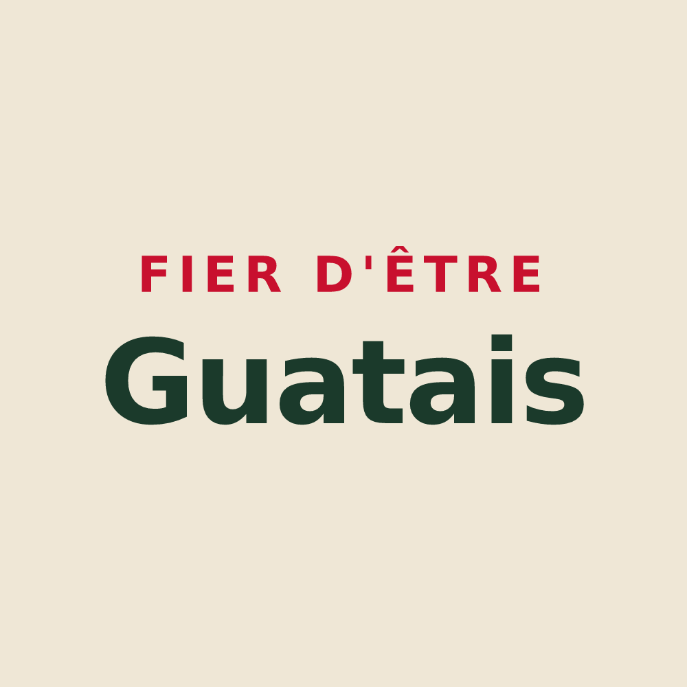 Tote bag « Fier d'être Guatais » — design pour Le Gua