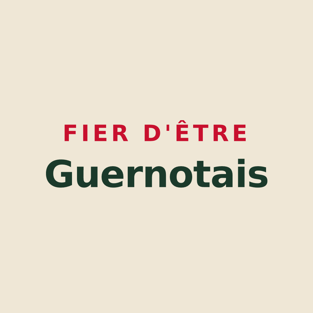 Tote bag « Fier d'être Guernotais » — design pour Le Guerno