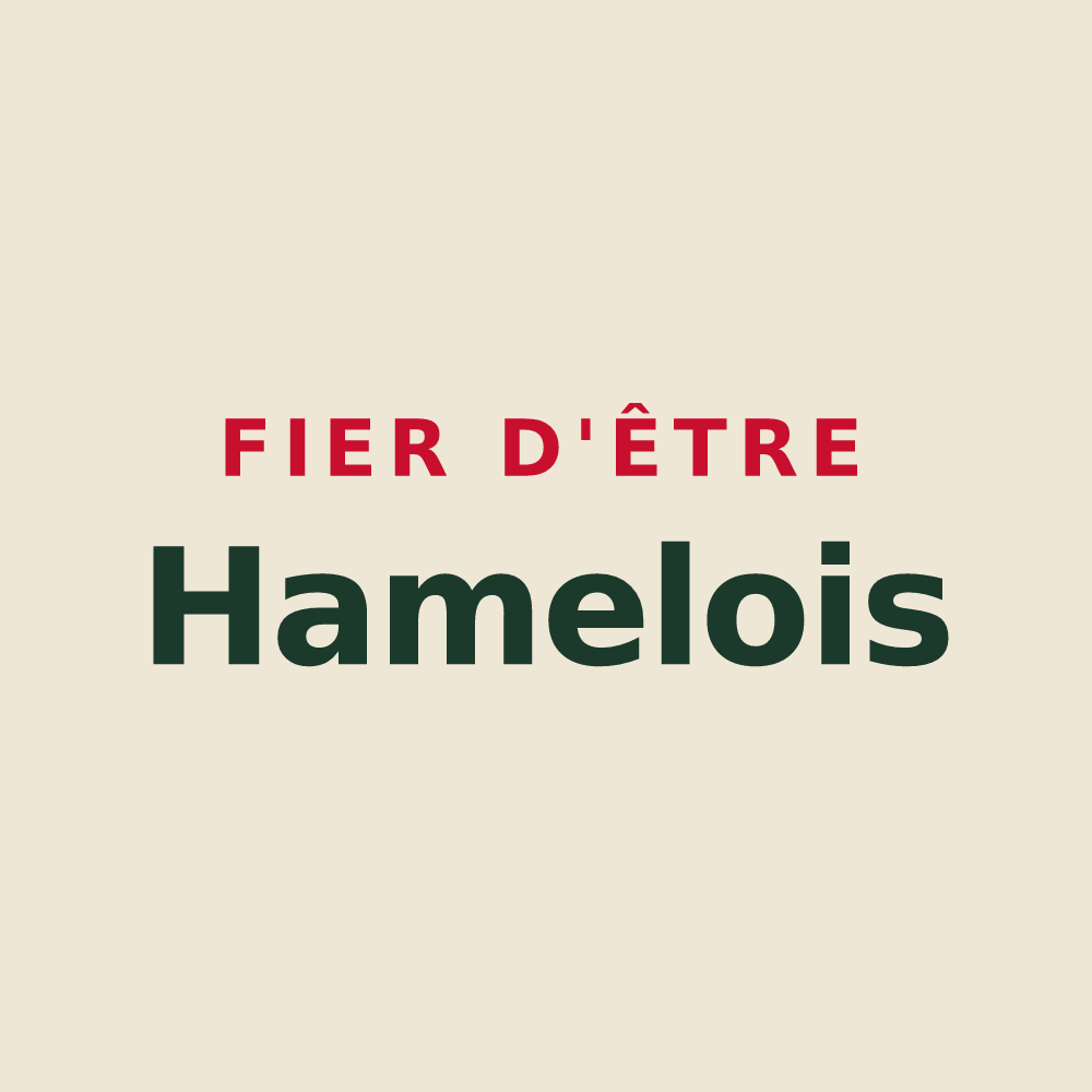 Tote bag « Fier d'être Hamelois » — design pour Le Hamel