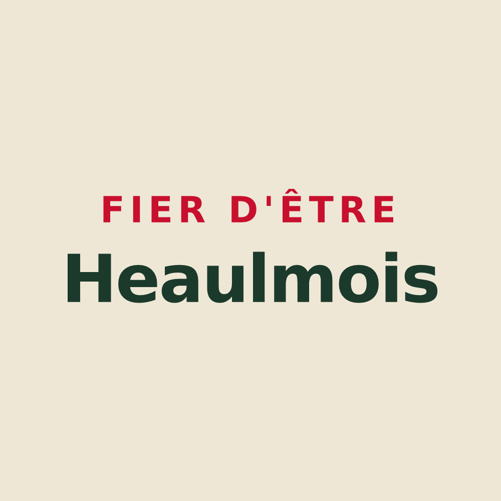 Tote bag « Fier d'être Heaulmois » — design pour Le Heaulme