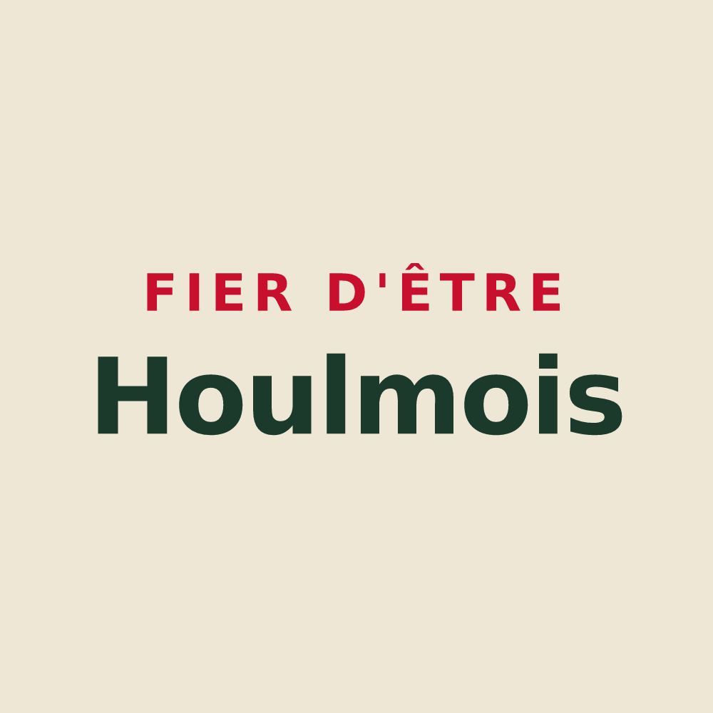 Tote bag « Fier d'être Houlmois » — design pour Le Houlme
