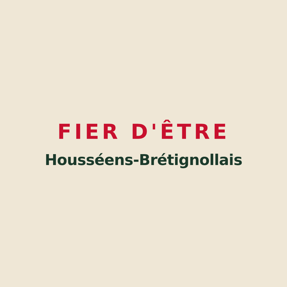 Tote bag « Fier d'être Housséens-Brétignollais » — design pour Le Housseau-Brétignolles
