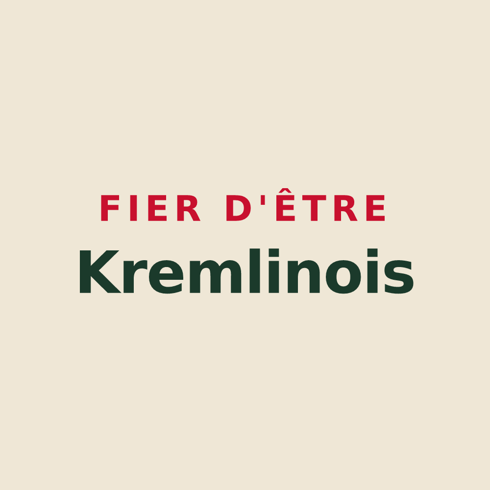 Tote bag « Fier d'être Kremlinois » — design pour Le Kremlin-Bicêtre
