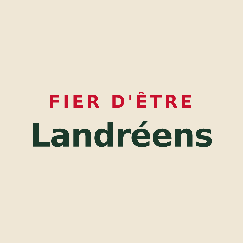 Tote bag « Fier d'être Landréens » — design pour Le Landreau