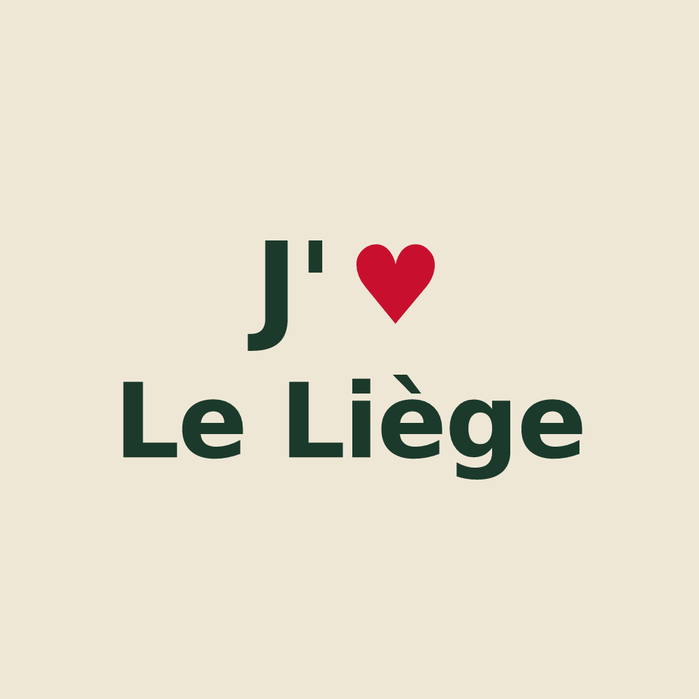 Tote bag personnalisé Le Liège — design J'aime Le Liège